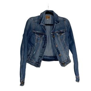 Women’s American Eagle Button Down Jean Jacket Size Medium